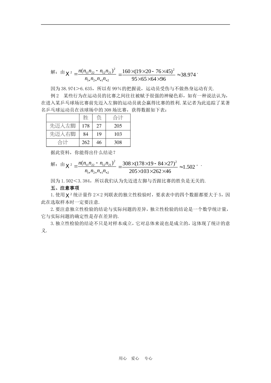 高中数学解题方法谈：怎样进行独立性检验(B版)_第2页