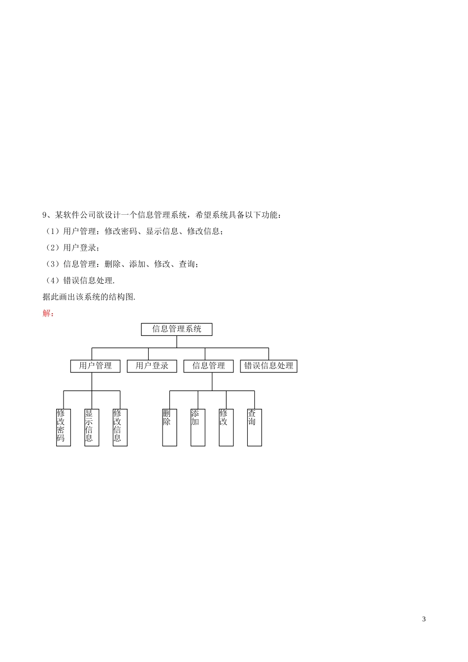 高中数学 第四章 框图章末总结练习（含解析）新人教A版选修1-2-新人教A版高二选修1-2数学试题_第3页