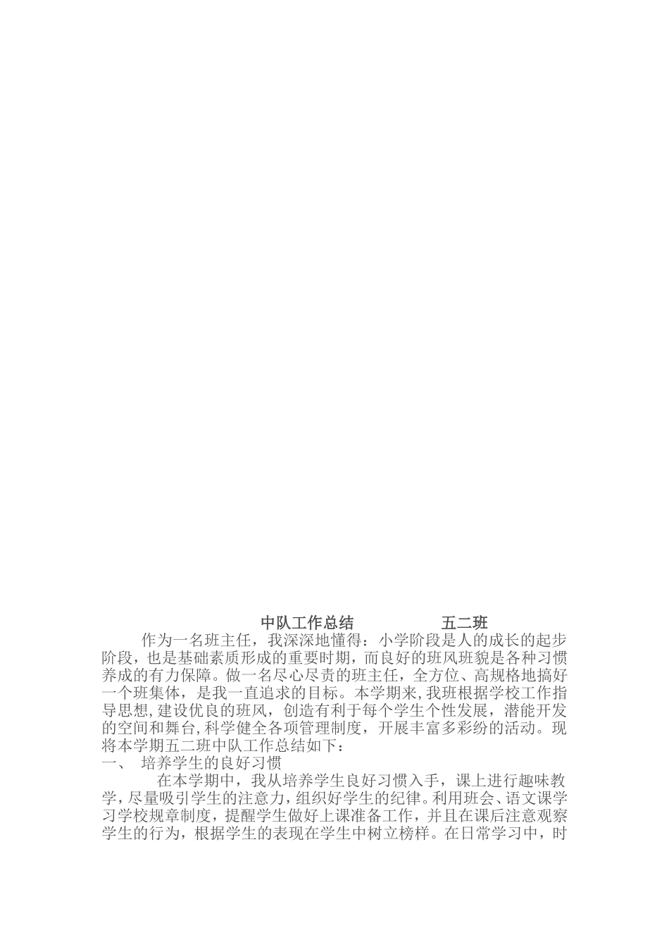 中队工作总结_第2页