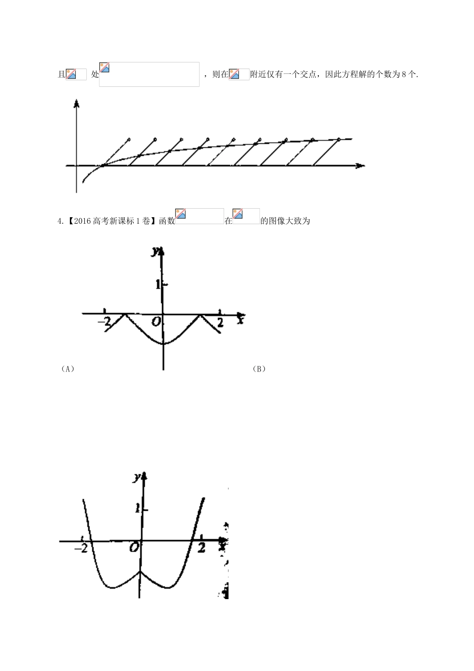 高考数学 专题2.4 函数图象与方程试题 文-人教版高三全册数学试题_第3页