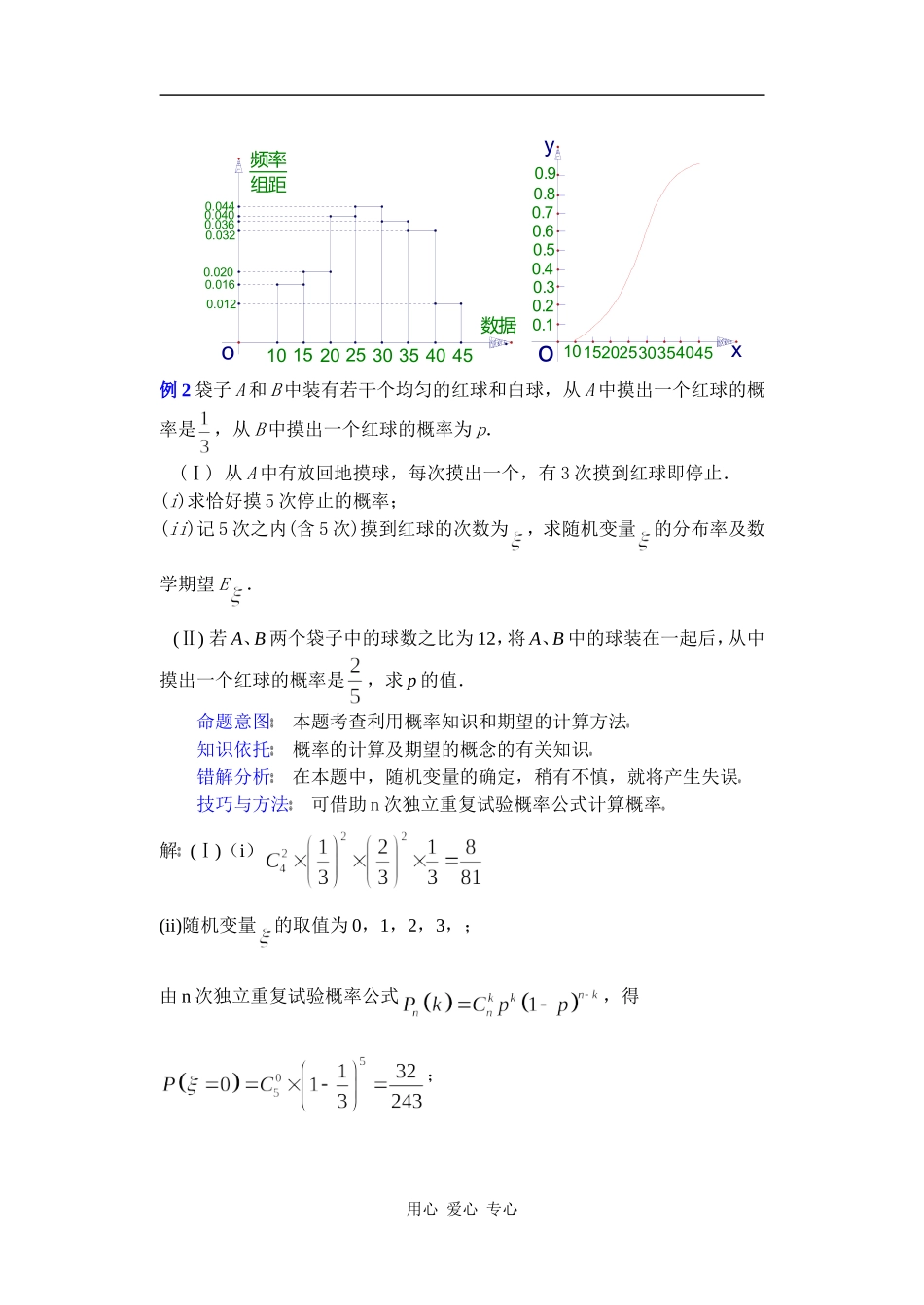 高中数学复习专题讲座(第31讲)概率与统计_第2页
