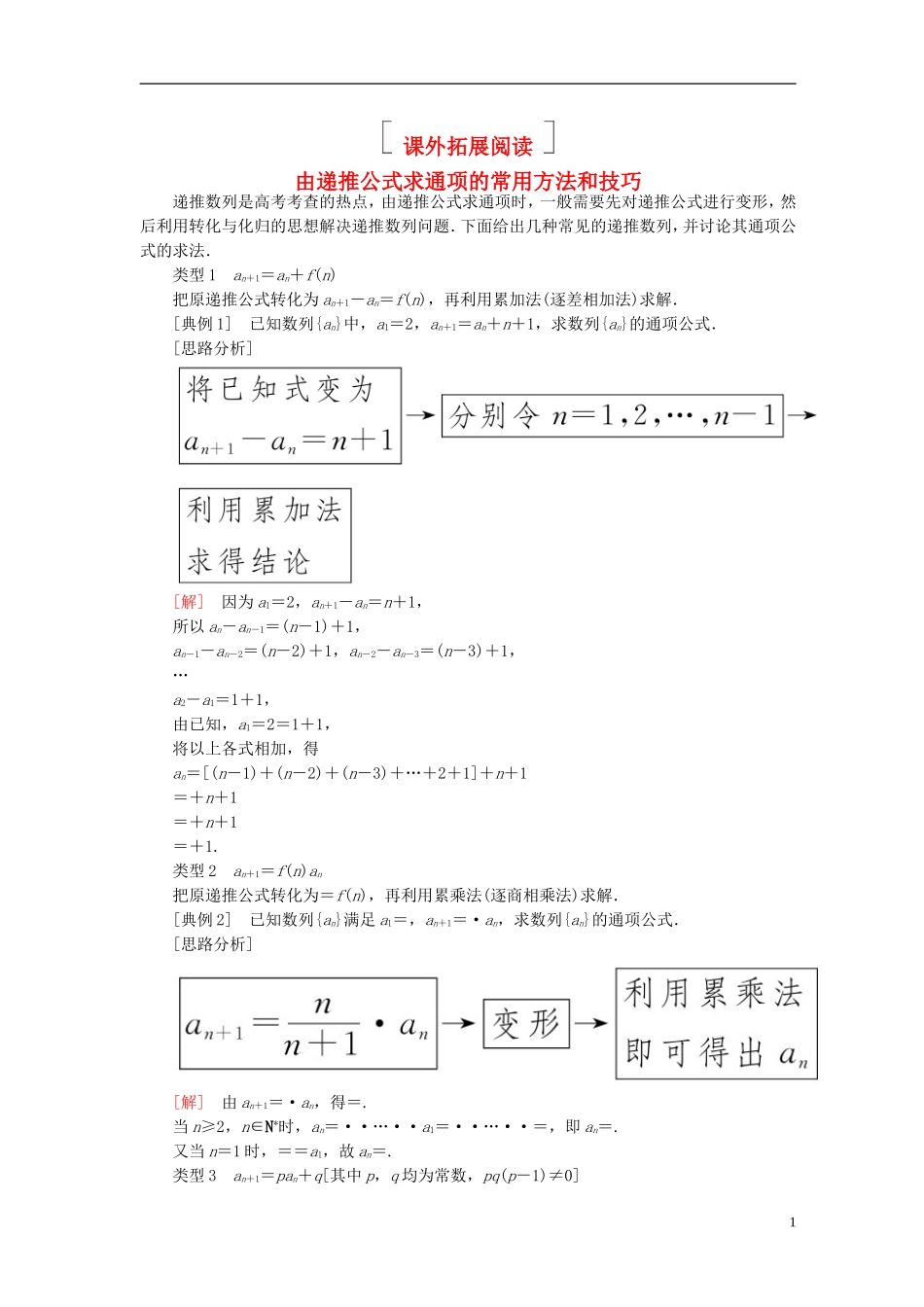 高考数学一轮复习 第六章 数列 6.1 数列的概念与简单表示真题演练集训 理 新人教A版-新人教A版高三全册数学试题_第1页