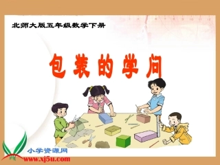 北师大版数学五年级下册《包装的学问》PPT课件之三