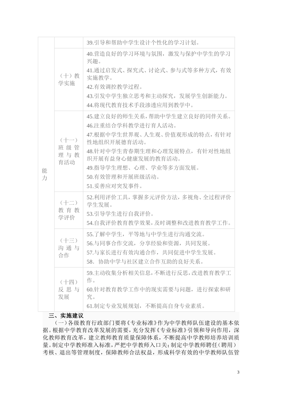中学教师专业标准 (2)_第3页