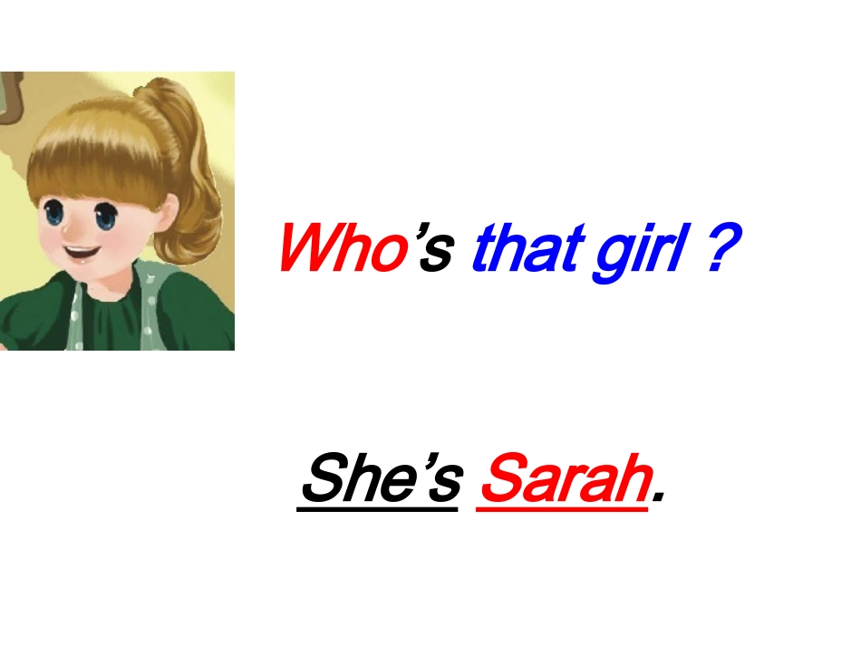 2013新版小学英语三年级下册PEP_Book2_Unit2_My_family_Partc课件_第2页