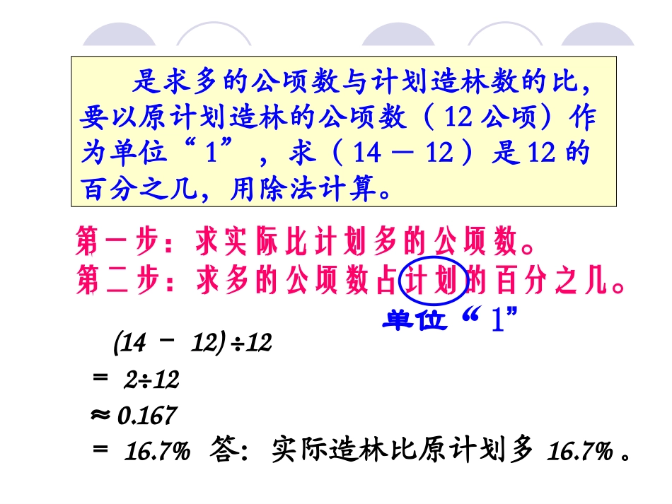 《用百分数解决问题：例2和例3》教学参考课件_第3页