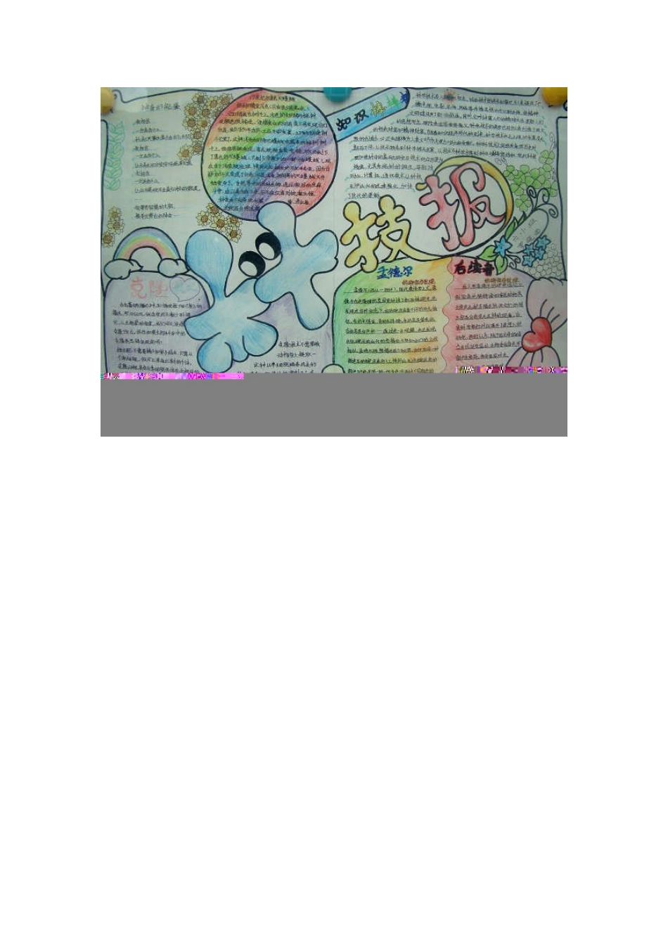 第二学期科技手抄报照片资料_第3页