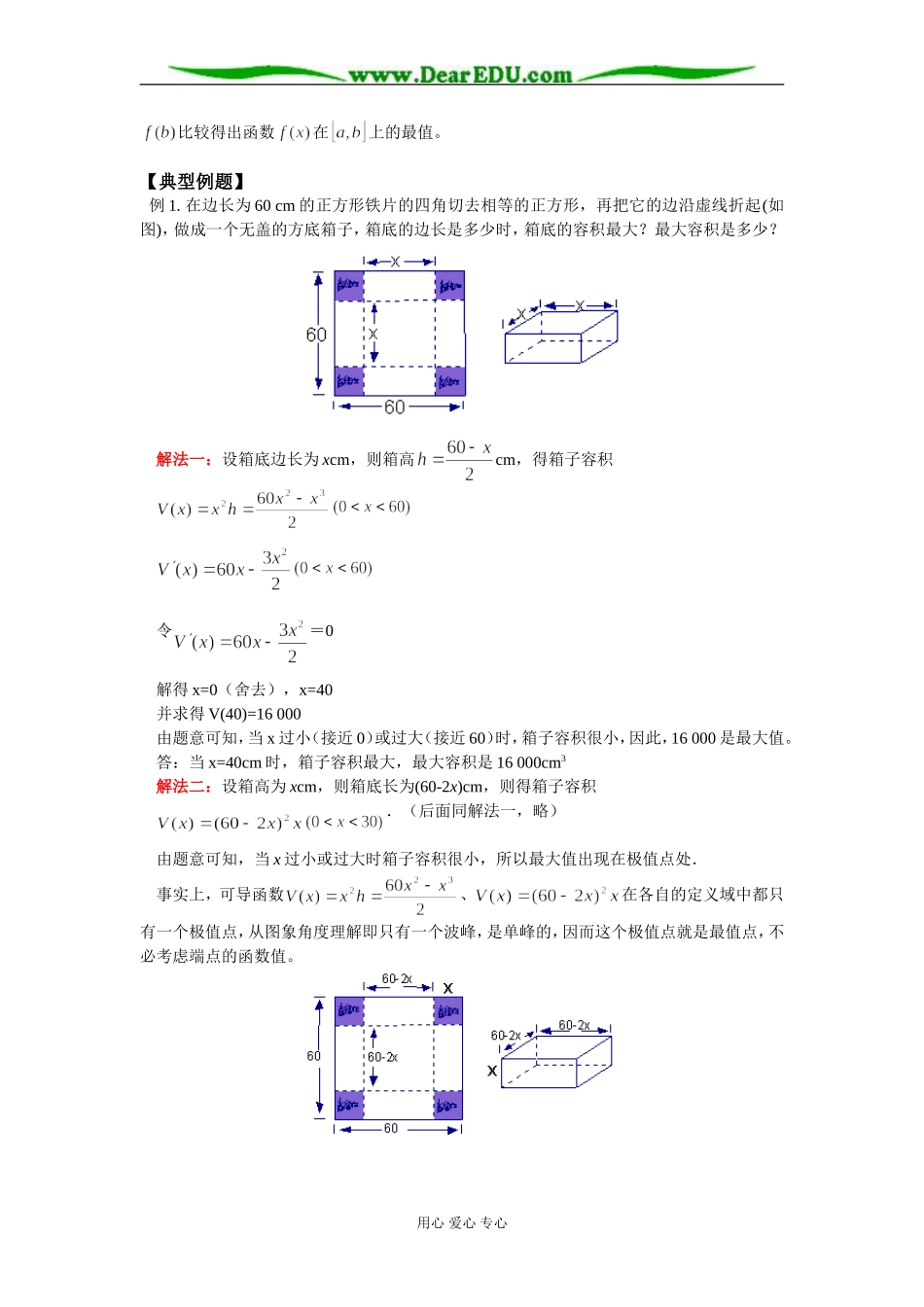 高二数学导数的应用知识精讲苏教版_第2页