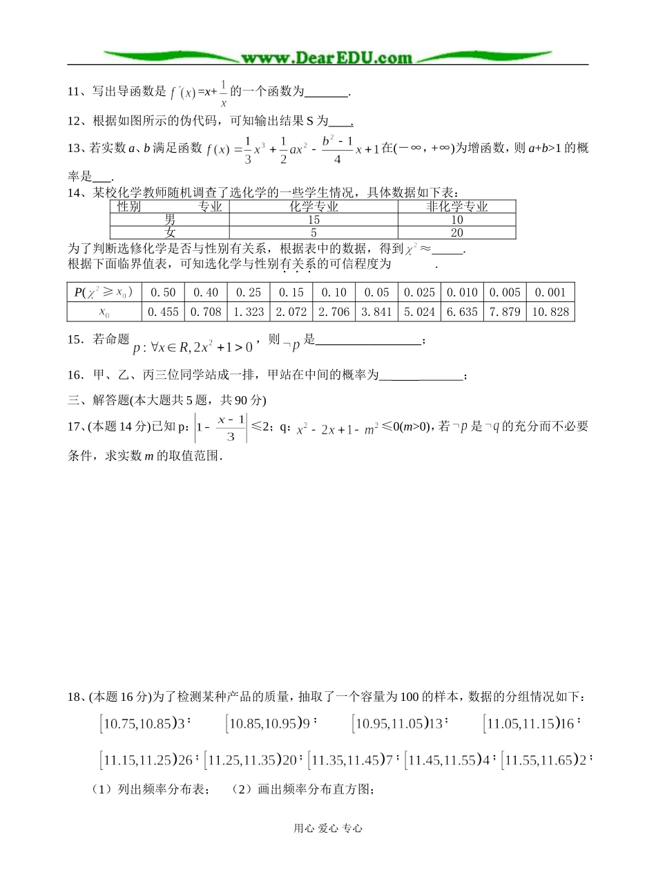 高二（上）期末模拟试卷（十）_第2页