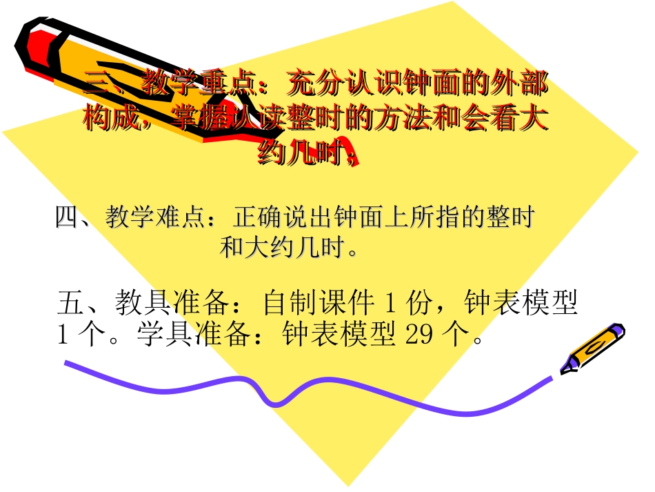 认识钟表PPT模板_第3页