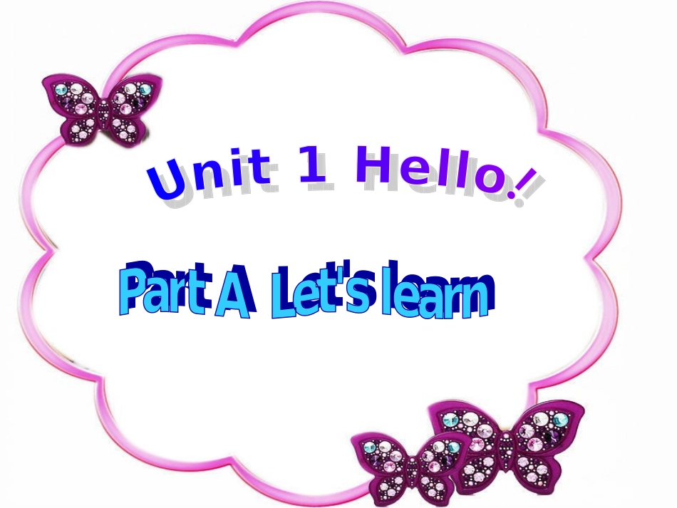 三年级Unit1ALet'slearn_第1页