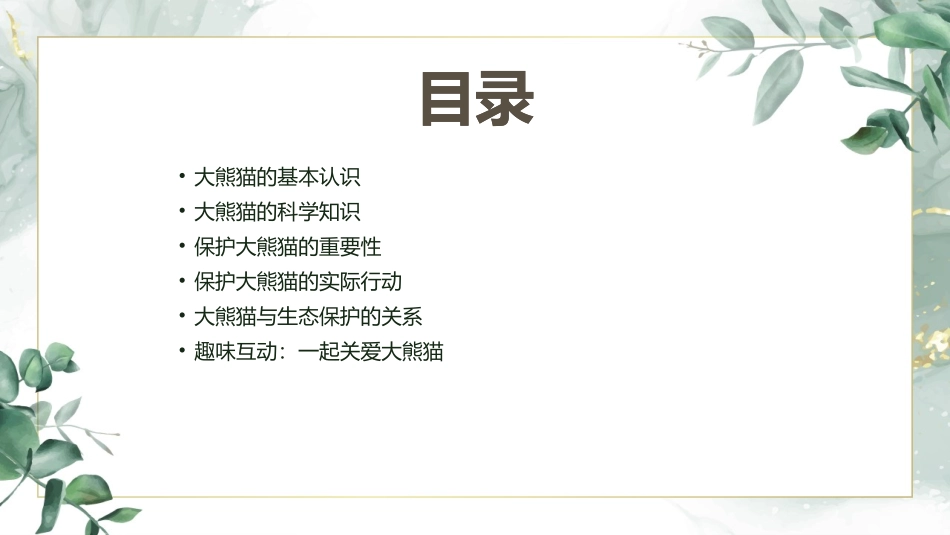 2024大熊猫教育：课件中的科学与保护_第2页