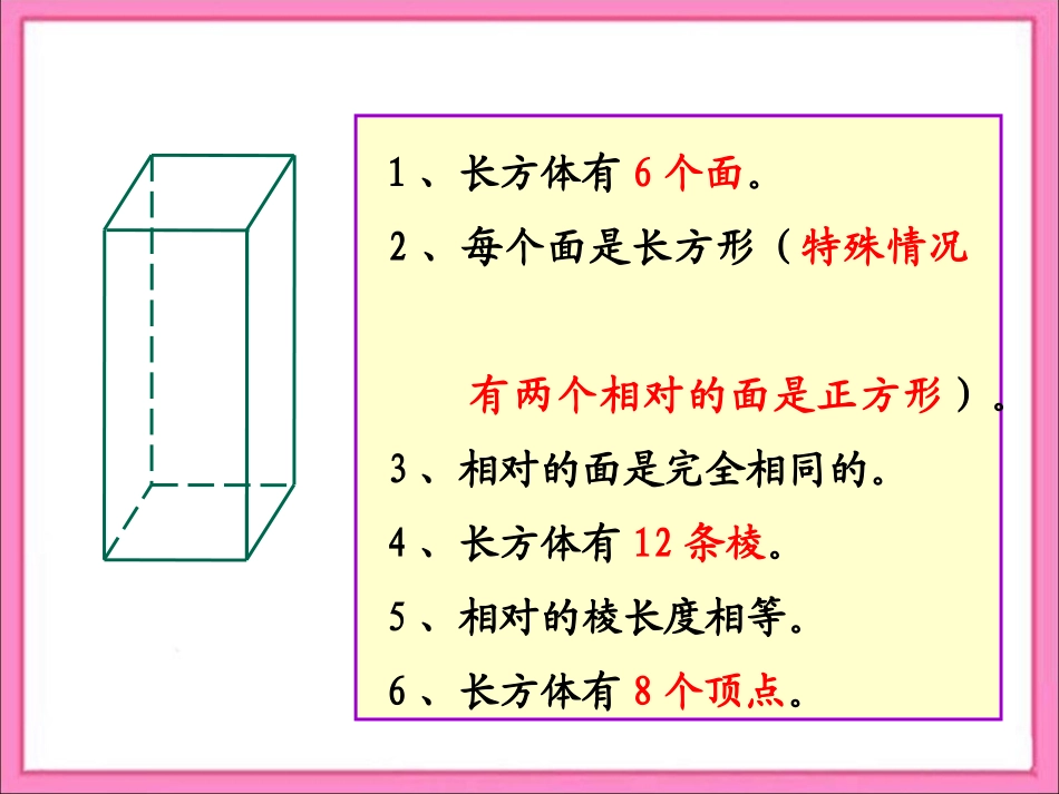 《长方体和正方体的认识》复习_第3页