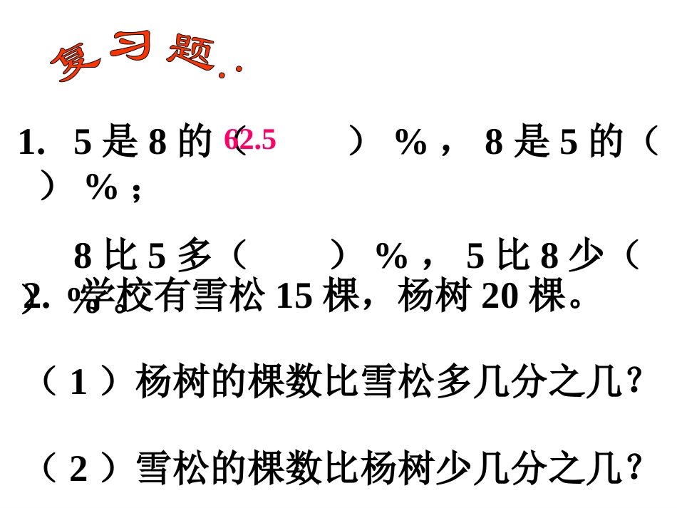 北师大版数学六年级上册《百分数的应用（二）》课件_第3页
