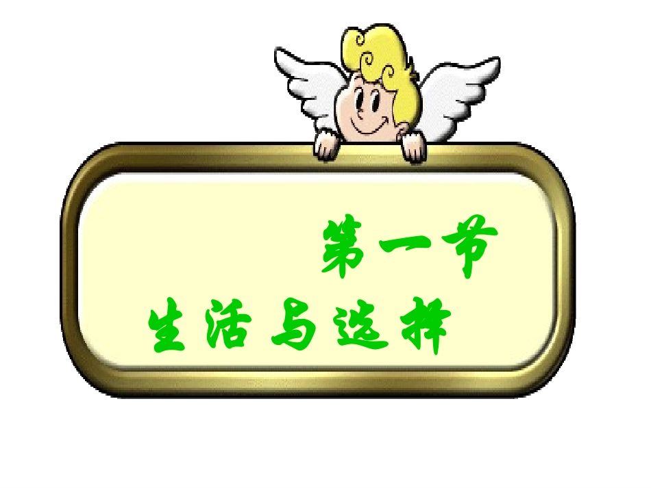 生活与选择（课件）_第3页