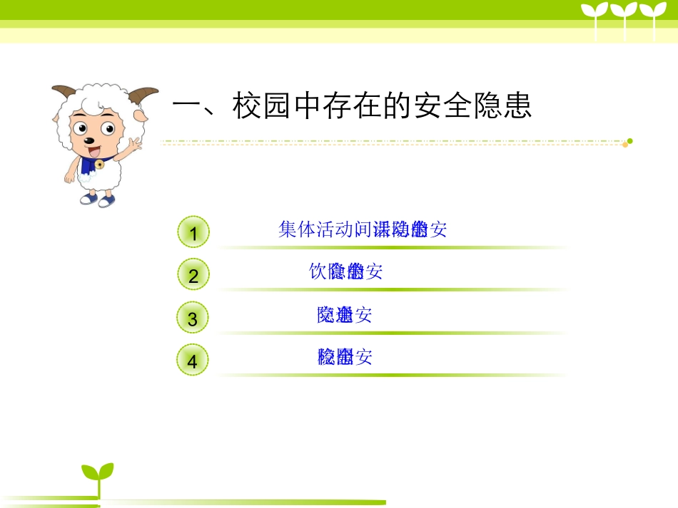 小学开学第一课安全教育_第3页