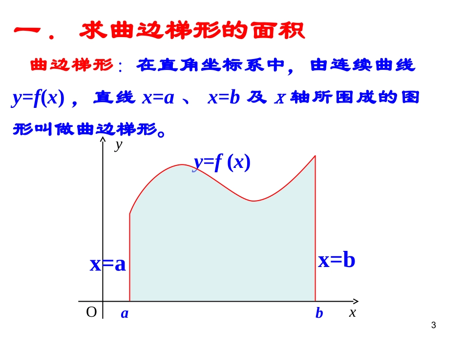 曲边梯形的面积_第3页