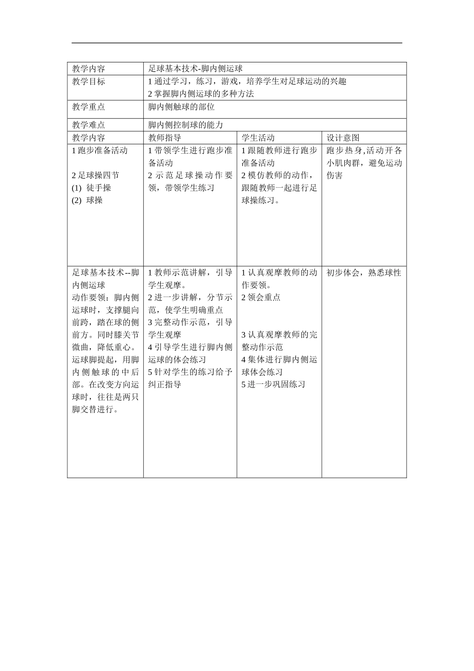 足球教学案例_第1页
