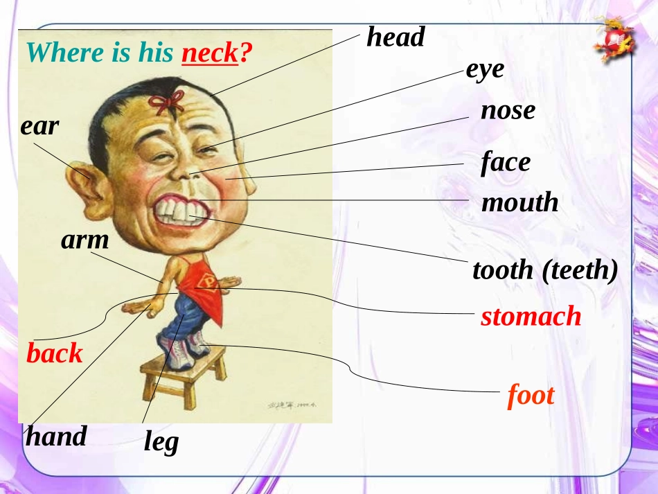 2014新人教版八年级下册unit1What'sthematter1a-2d_第3页