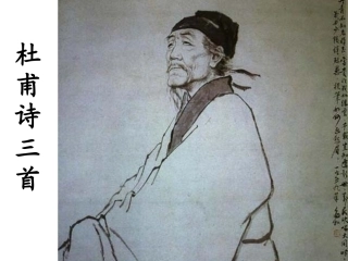 人教版必修三_杜甫诗三首