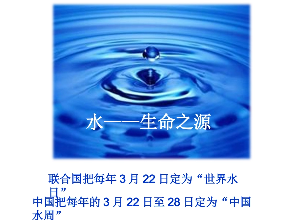 《爱护水资源》参考课件1_第2页