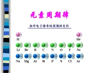 元素周期律课件2
