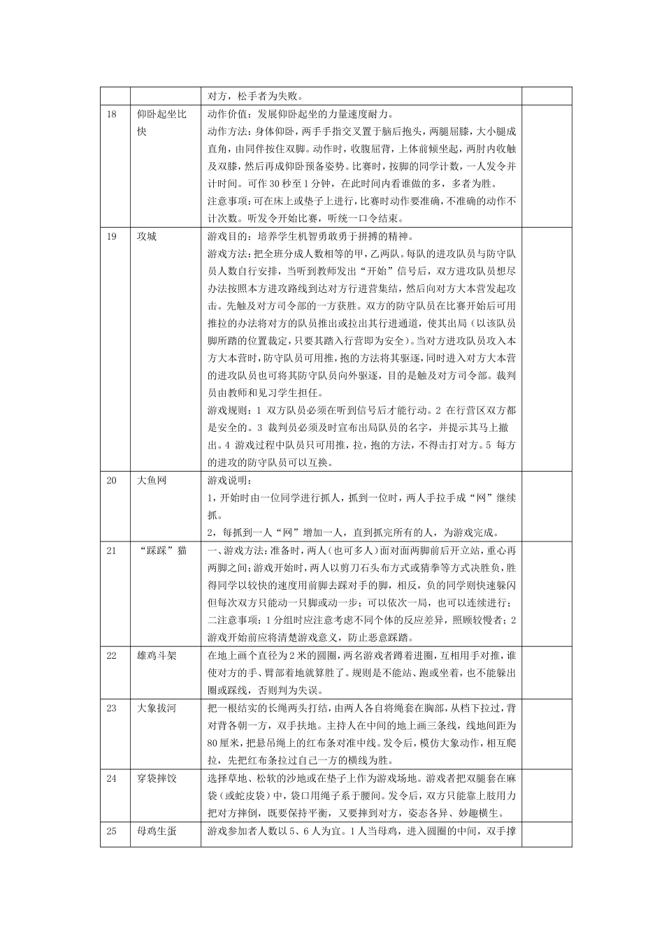 小学体育游戏_第3页