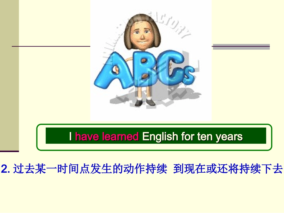 2012初中英语语法复习——现在完成时课件_第3页