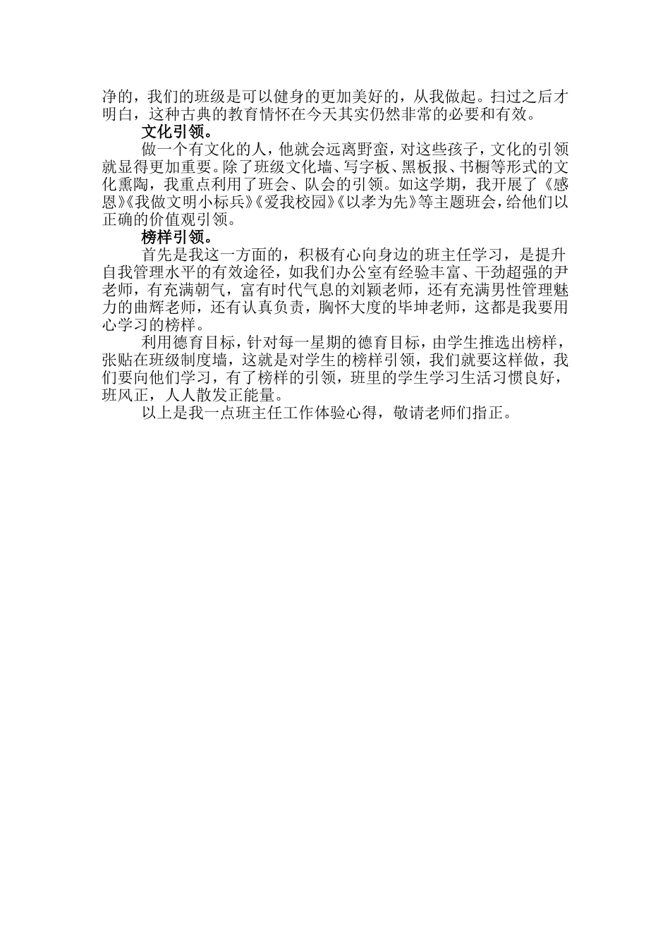 在体验中让班主任工作充满魅力新生_第2页