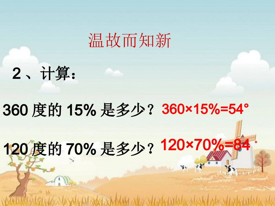 《扇形统计图》教学课件1_第3页