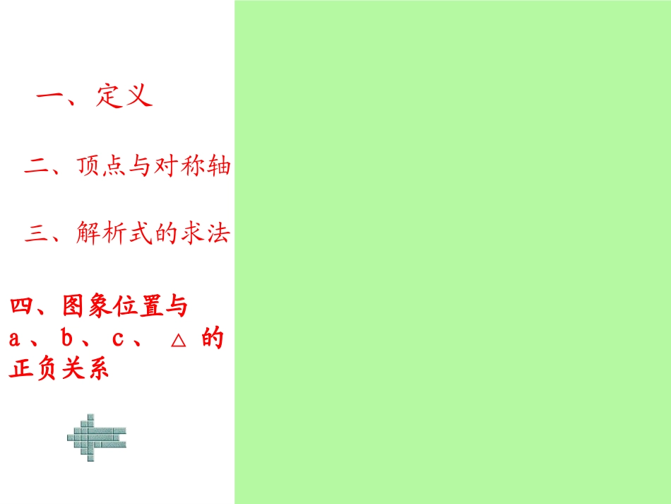 二次函数复习课_[初中数学_讲课教案_PPT课件](1)_第3页
