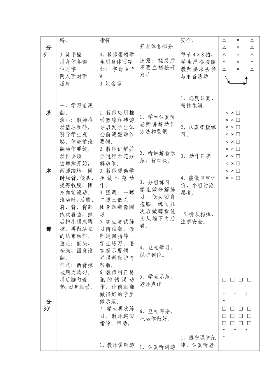 前滚翻教案3_第2页