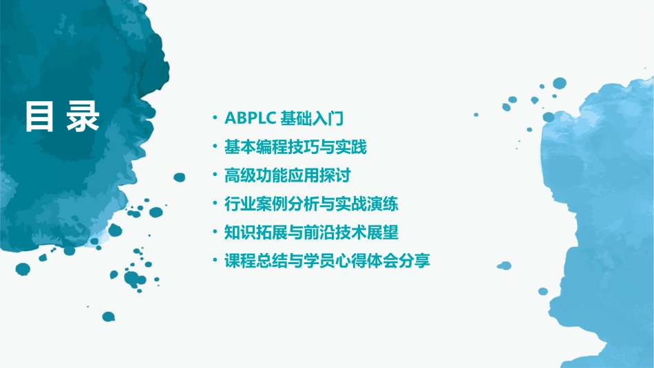 2024年abplc培训教程：让你迈向自动化技术巅峰_第2页