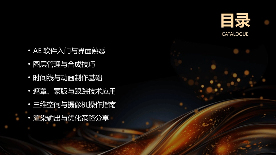 2024年AE基础培训教程：专业技能提升必备_第2页
