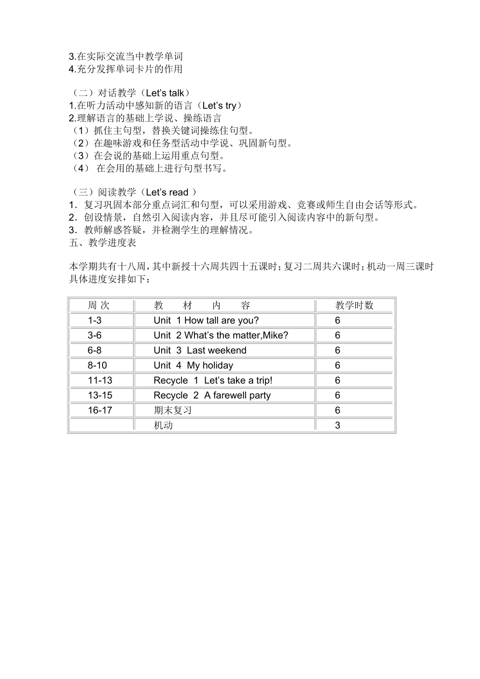 2015六年级英语下册教学计划_第2页