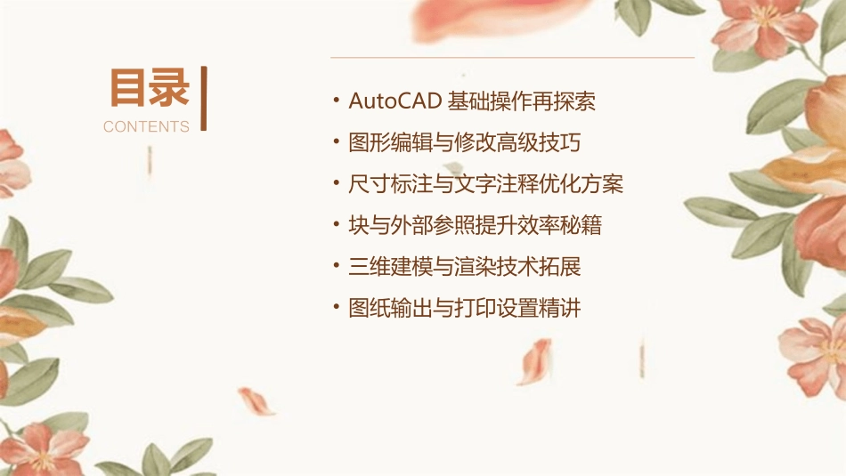2024年AutoCAD教案精讲：实用技巧快速进阶_第2页
