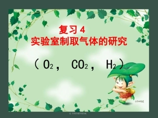 专题4_实验室制取气体的研究