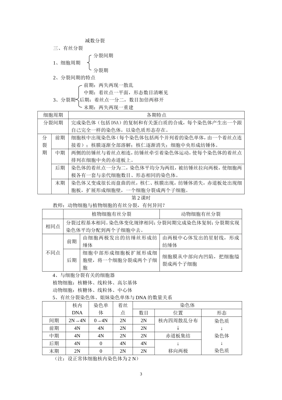 教案：6-1细胞的增殖_第3页