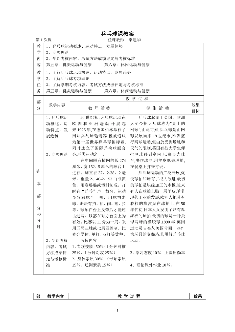 乒乓球课教案_第1页