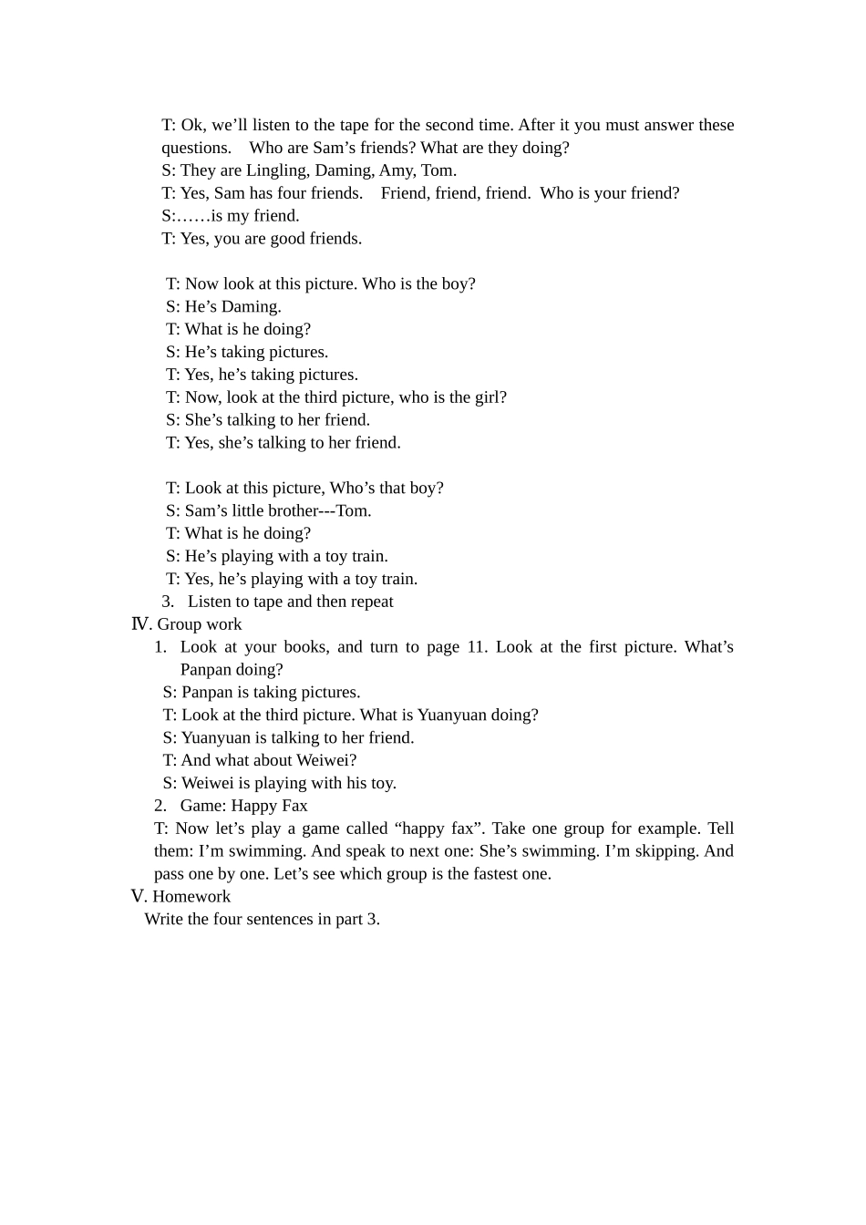 四（上）Module3Unit1She'swritingaletter（教案）_第2页