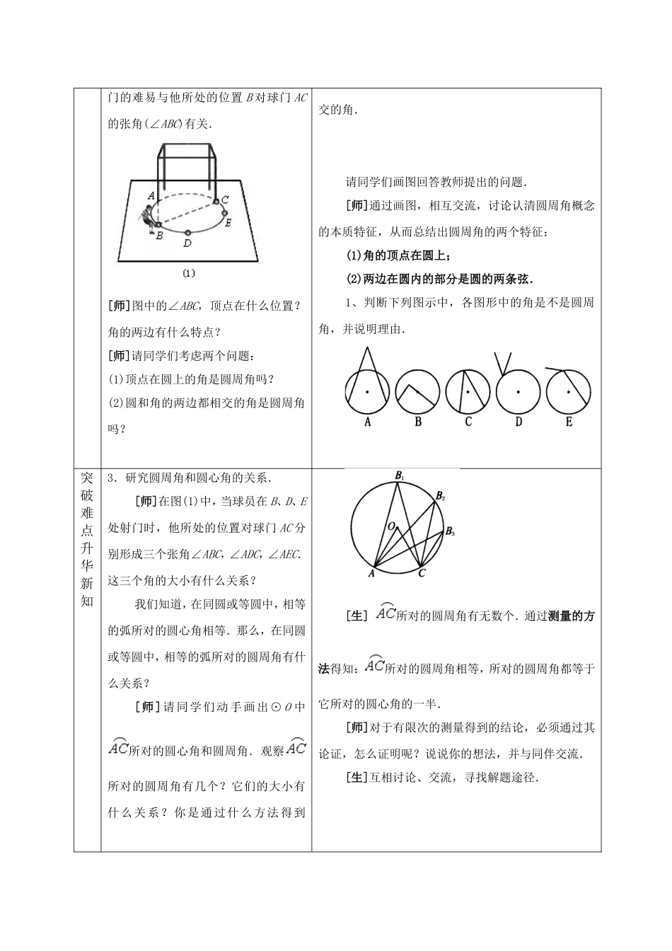 圆周角与圆心角的关系（参赛）_第3页