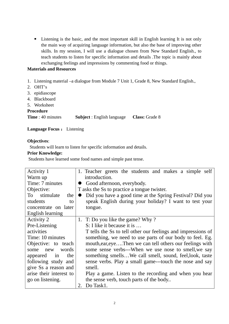 外研版八年级上unit1_第2页