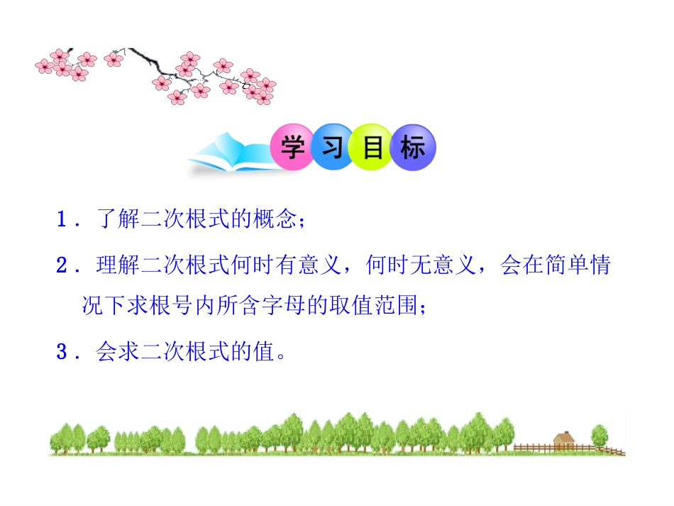 《二次根式（1）》参考课件_第2页