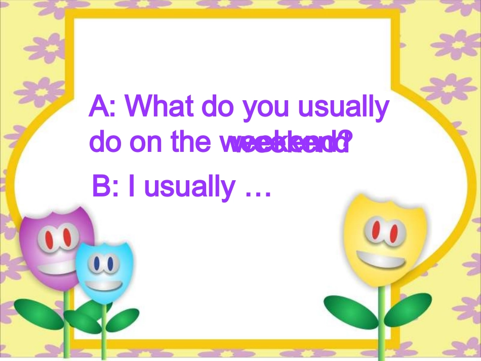 人教PEP版英语六年级下册Unit_3第一课时课件_第3页