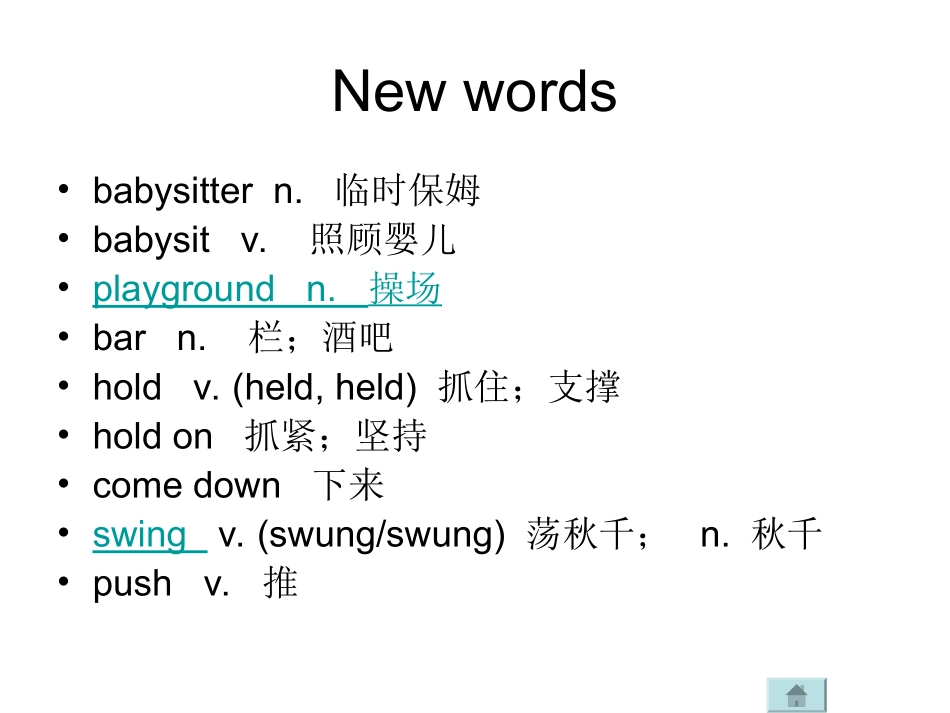 冀教英语八年级下Unit1SpringisComingLesson6课件_第3页