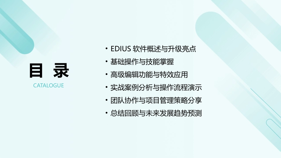 2024年edius大升级：视频编辑技能培训全攻略_第2页