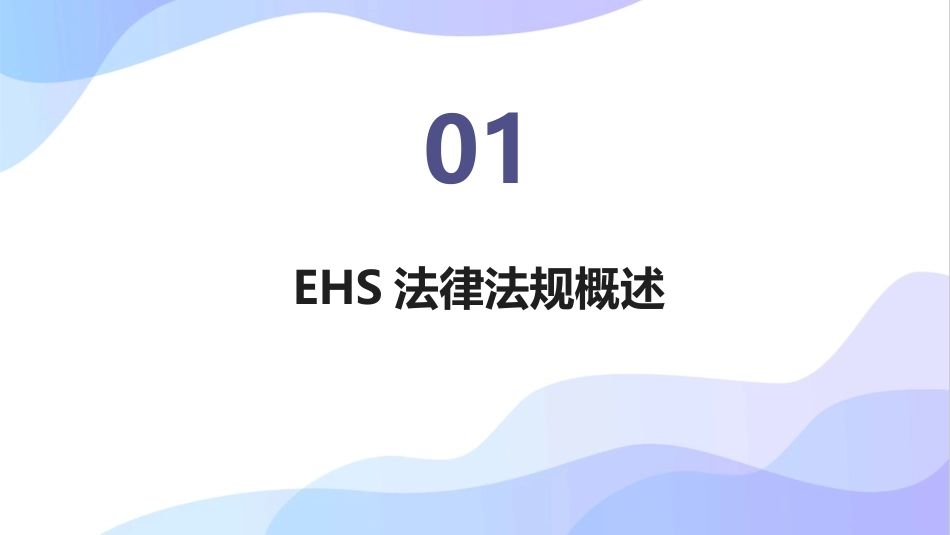 2024年EHS法律法规培训行业现状与发展趋势分析_第3页