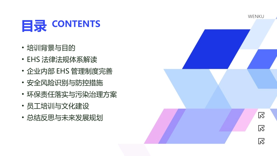 2024年EHS法律法规培训：推动企业安全环保管理水平提升_第2页