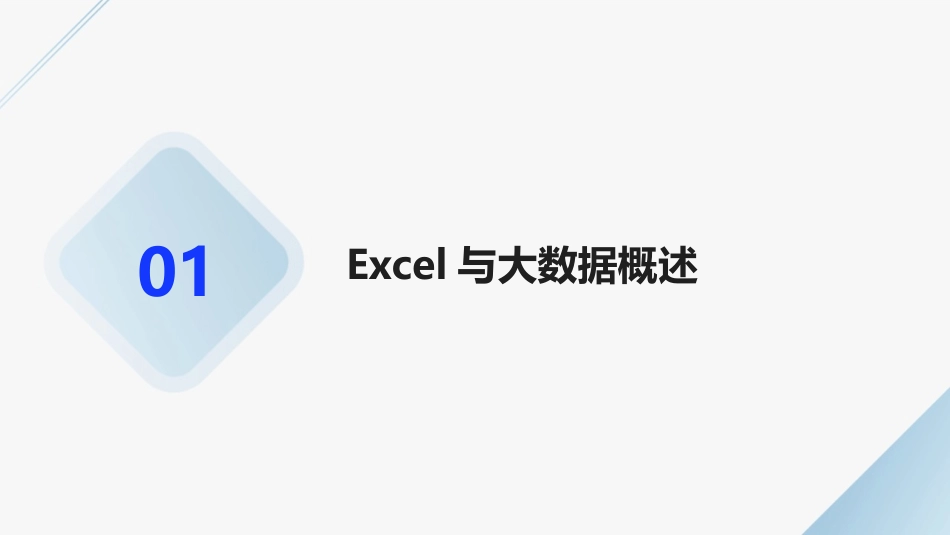 2024年Excel在大数据时代的应用与挑战_第3页