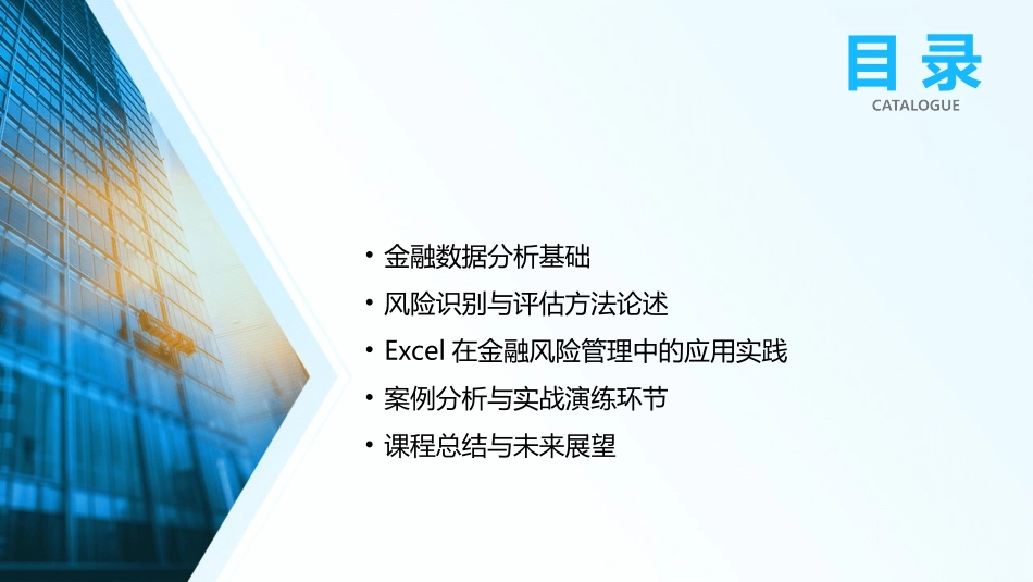 2024年Excel金融数据分析与风险管理课件_第2页